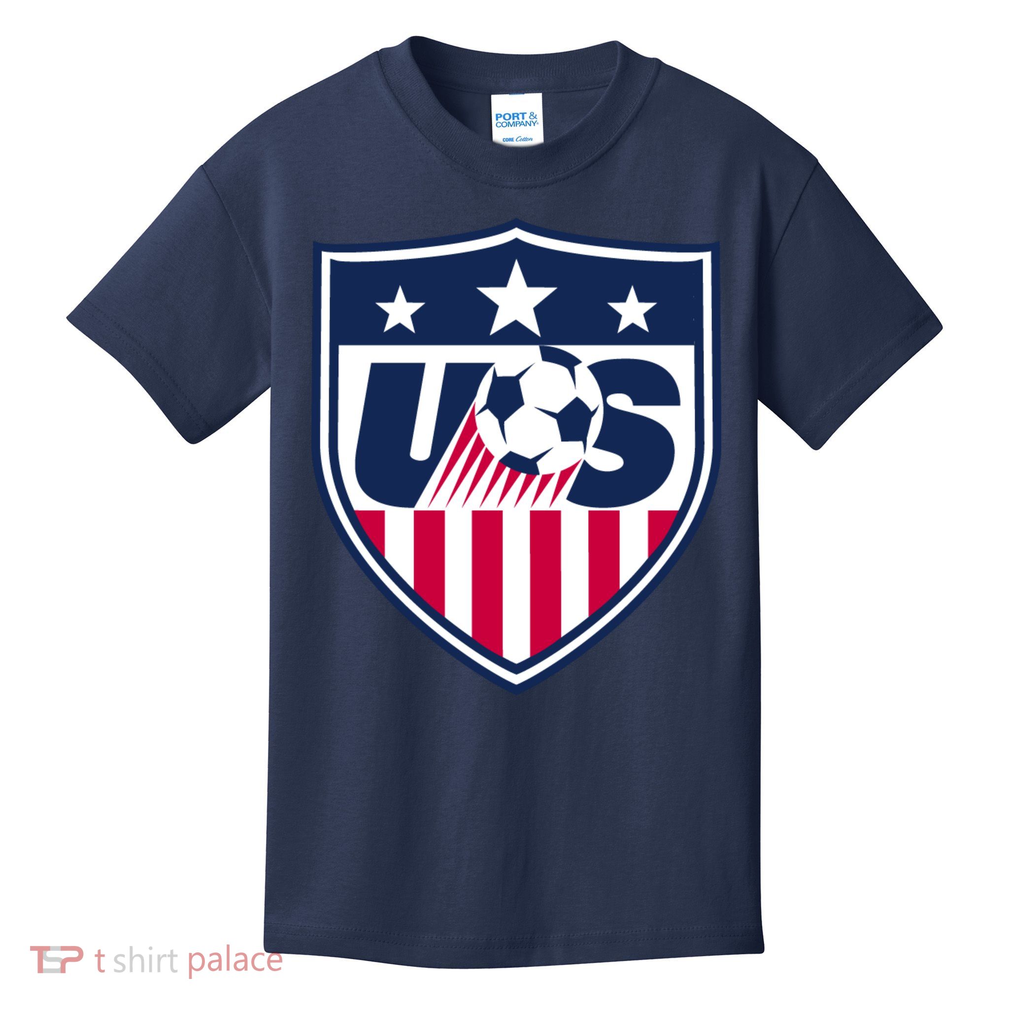 Cool Usa Soccer Team Jersey Kids T-Shirt