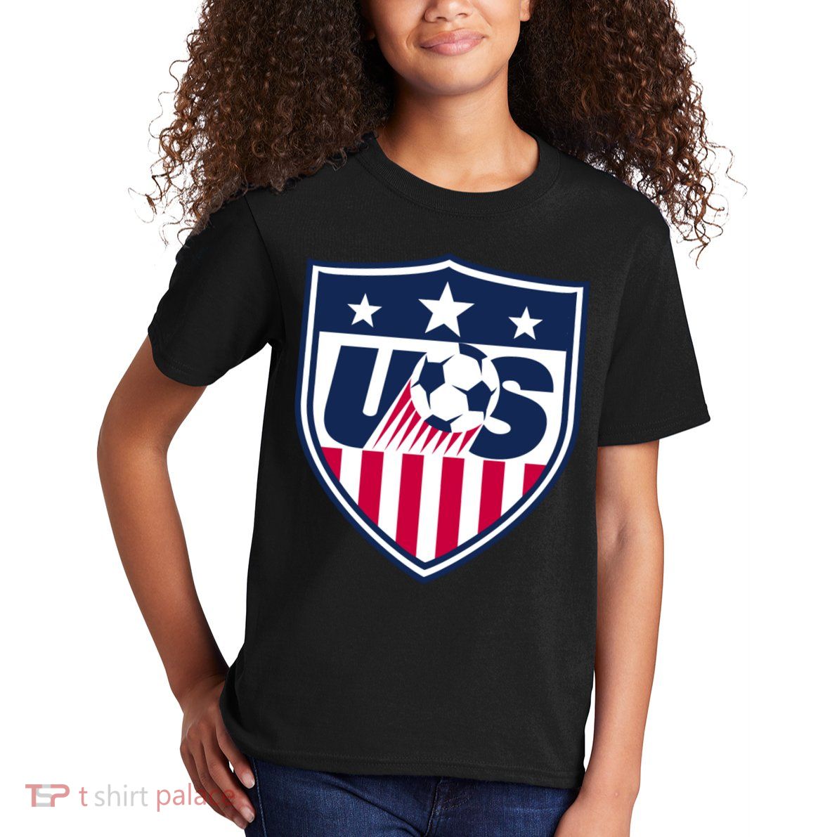Cool Usa Soccer Team Jersey Kids T-Shirt