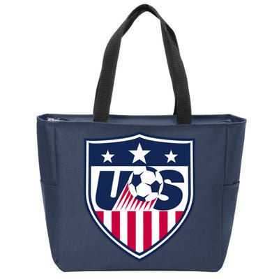 Cool Usa Soccer Team Jersey Zip Tote Bag