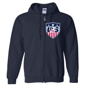 Cool Usa Soccer Team Jersey Full Zip Hoodie