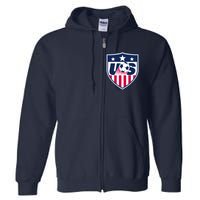 Cool Usa Soccer Team Jersey Full Zip Hoodie