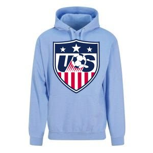 Cool Usa Soccer Team Jersey Unisex Surf Hoodie