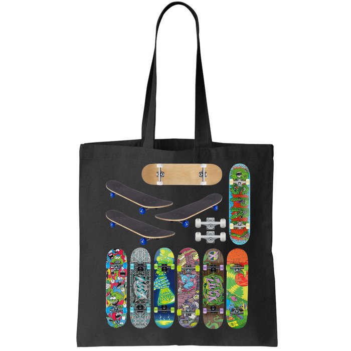Cool Unique Skateboards Design Mash Up Bag