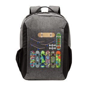 Cool Unique Skateboards Design Mash Up Vector Backpack