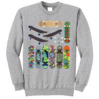 Cool Unique Skateboards Design Mash Up Sweatshirt