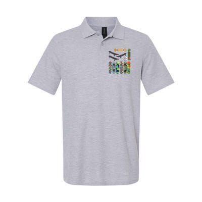 Cool Unique Skateboards Design Mash Up Polo