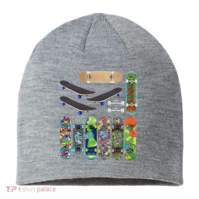 Cool Unique Skateboards Design Mash Up Sustainable Beanie