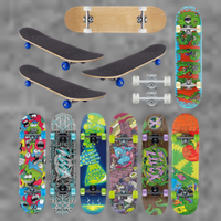 Cool Unique Skateboards Design Mash Up Womens T-Shirt