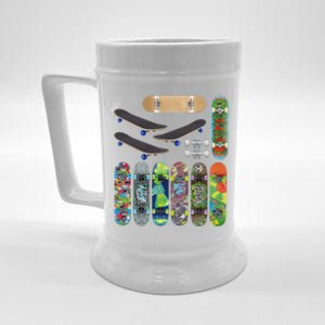 Cool Unique Skateboards Design Mash Up Beer Stein