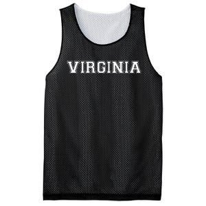 College University Style Virginia Mesh Reversible Basketball Jersey Tank