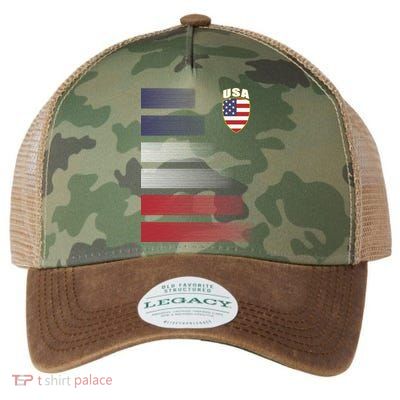 Cool USA Soccer Jersey Stripes Legacy Tie Dye Trucker Hat