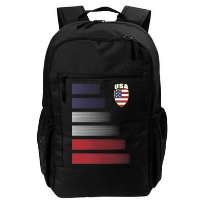 Cool USA Soccer Jersey Stripes Backpack