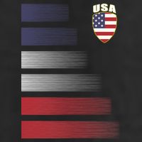 Cool USA Soccer Jersey Stripes Adult Drive Performance Visor