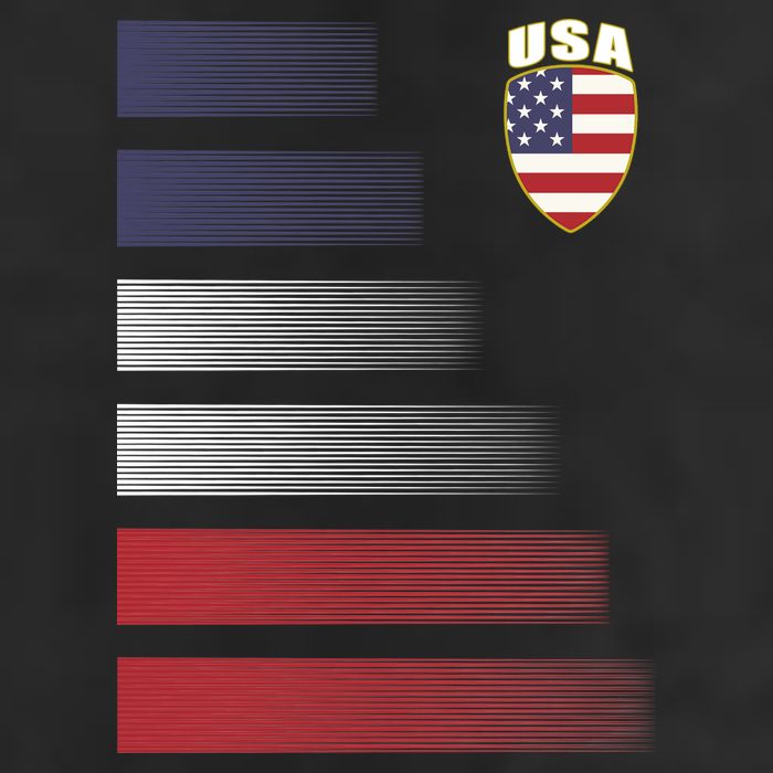 Cool USA Soccer Jersey Stripes Adult Drive Performance Visor