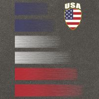 Cool USA Soccer Jersey Stripes Cotton Canvas Backpack