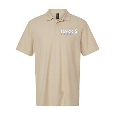 Chin Up Shoulders Back Kamala Harris 2024 Design Softstyle Adult Sport Polo