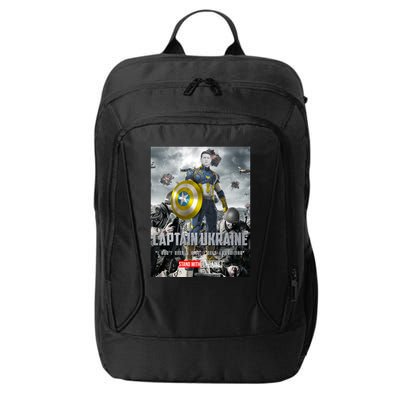 Captain Ukraine Stand With Zelenskyy I Dont Need A Ride Ammo Army City Backpack