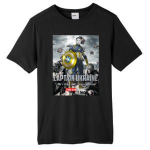 Captain Ukraine Stand With Zelenskyy I Dont Need A Ride Ammo Army Tall Fusion ChromaSoft Performance T-Shirt