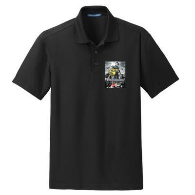 Captain Ukraine Stand With Zelenskyy I Dont Need A Ride Ammo Army Dry Zone Grid Polo