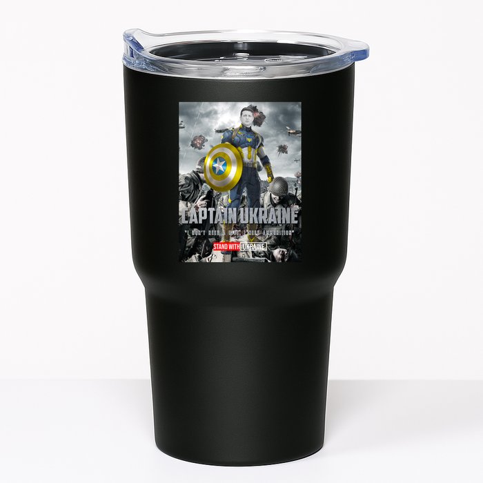 Captain Ukraine Stand With Zelenskyy I Dont Need A Ride Ammo Army Tumbler