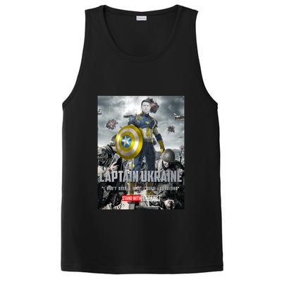 Captain Ukraine Stand With Zelenskyy I Dont Need A Ride Ammo Army PosiCharge Competitor Tank