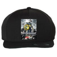 Captain Ukraine Stand With Zelenskyy I Dont Need A Ride Ammo Army Wool Snapback Cap