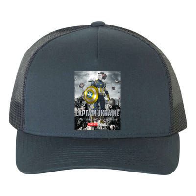Captain Ukraine Stand With Zelenskyy I Dont Need A Ride Ammo Army Yupoong Adult 5-Panel Trucker Hat