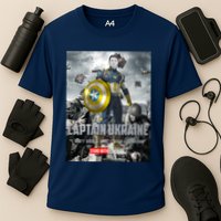 Captain Ukraine Stand With Zelenskyy I Dont Need A Ride Ammo Army Performance Shirt