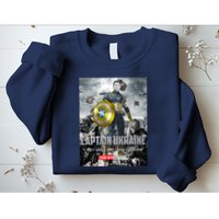 Captain Ukraine Stand With Zelenskyy I Dont Need A Ride Ammo Army Sweatshirt