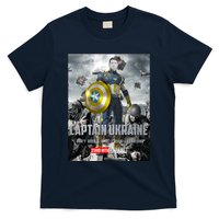 Captain Ukraine Stand With Zelenskyy I Dont Need A Ride Ammo Army T-Shirt