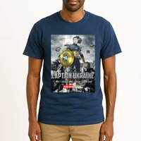 Captain Ukraine Stand With Zelenskyy I Dont Need A Ride Ammo Army Tall T-Shirt