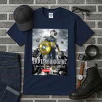 Captain Ukraine Stand With Zelenskyy I Dont Need A Ride Ammo Army Tall T-Shirt