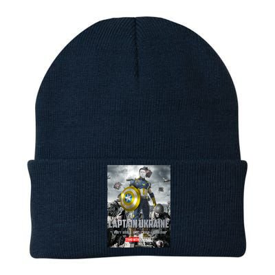 Captain Ukraine Stand With Zelenskyy I Dont Need A Ride Ammo Army Knit Cap Winter Beanie