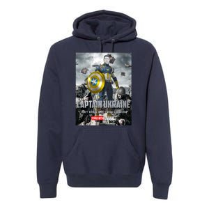 Captain Ukraine Stand With Zelenskyy I Dont Need A Ride Ammo Army Premium Hoodie