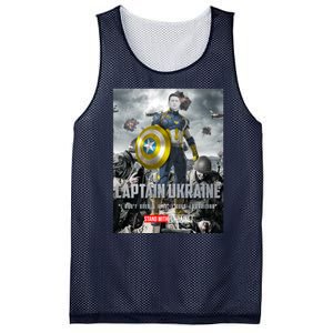 Captain Ukraine Stand With Zelenskyy I Dont Need A Ride Ammo Army Mesh Reversible Basketball Jersey Tank