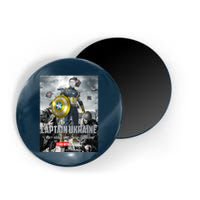 Captain Ukraine Stand With Zelenskyy I Dont Need A Ride Ammo Army Magnet