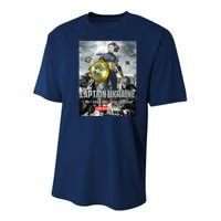 Captain Ukraine Stand With Zelenskyy I Dont Need A Ride Ammo Army Youth Performance Sprint T-Shirt