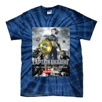 Captain Ukraine Stand With Zelenskyy I Dont Need A Ride Ammo Army Tie-Dye T-Shirt