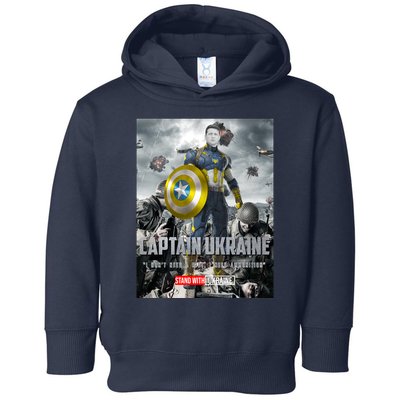 Captain Ukraine Stand With Zelenskyy I Dont Need A Ride Ammo Army Toddler Hoodie