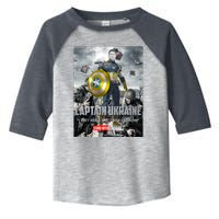Captain Ukraine Stand With Zelenskyy I Dont Need A Ride Ammo Army Toddler Fine Jersey T-Shirt