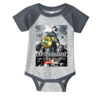 Captain Ukraine Stand With Zelenskyy I Dont Need A Ride Ammo Army Infant Baby Jersey Bodysuit
