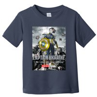 Captain Ukraine Stand With Zelenskyy I Dont Need A Ride Ammo Army Toddler T-Shirt