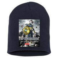 Captain Ukraine Stand With Zelenskyy I Dont Need A Ride Ammo Army Short Acrylic Beanie