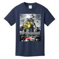 Captain Ukraine Stand With Zelenskyy I Dont Need A Ride Ammo Army Kids T-Shirt