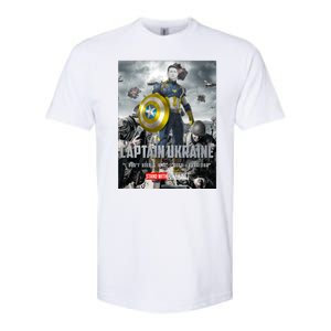 Captain Ukraine Stand With Zelenskyy I Dont Need A Ride Ammo Army Softstyle® CVC T-Shirt