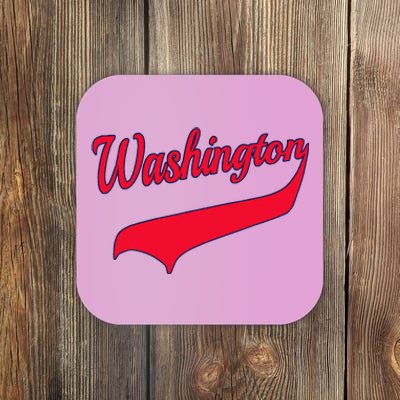 College University Style Washington National Baseball Coaster