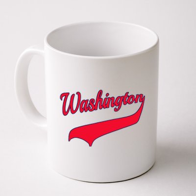 College University Style Washington National Baseball Coffee Mug