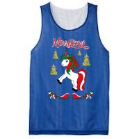 Christmas Unicorn Sweater Merrycorn Unicorn Lovers Xmas Gift Cool Gift Mesh Reversible Basketball Jersey Tank