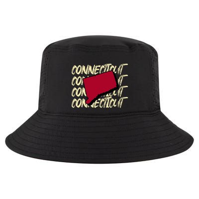 Connecticut Usa State American State Ct Conn Is Home Cool Comfort Performance Bucket Hat