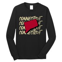 Connecticut Usa State American State Ct Conn Is Home Long Sleeve Shirt